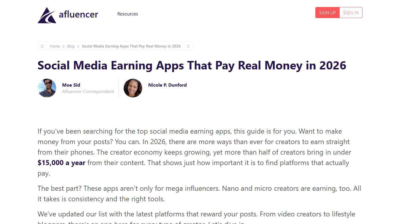 14 Social Media Earning Apps That Pay Real Money in 2026